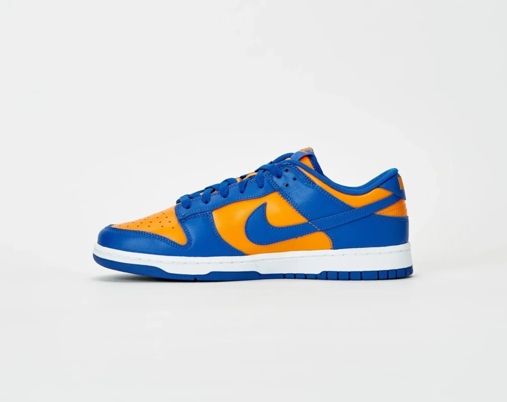 Orange & Blue Dunk Low Retro