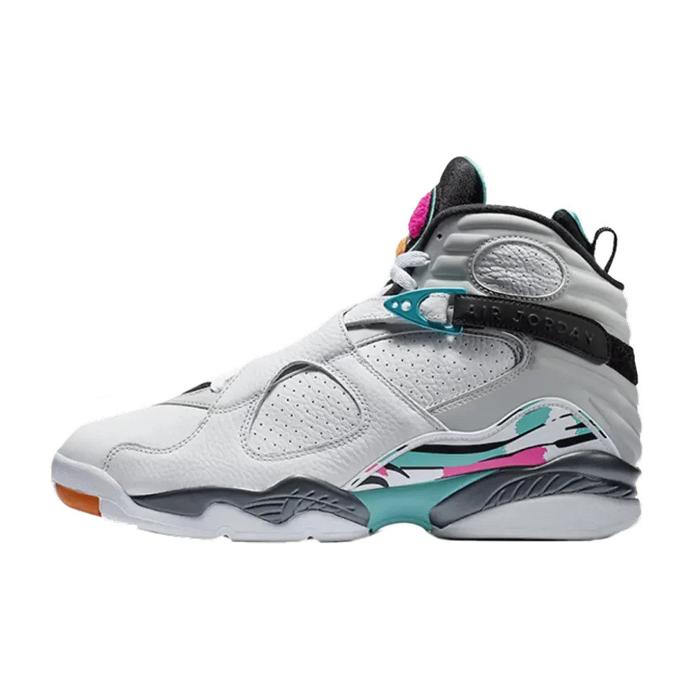 Air Jordan 8 “South Beach” White – Buy in Rwanda | Tsapatsapa Air Jordan 8 “South Beach” White sneakers available in Rwanda
