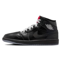 Shop Air Jordan 1 Mid SE Black Metallic Silver at Tsapatsapa. Premium sneakers with a metallic edge and free delivery in Kigali and across Rwanda. Air Jordan 1 Mid SE Black Metallic Silver sneakers available in Rwanda