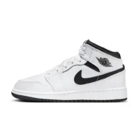 Air Jordan 1 Mid White & Black – Buy in Rwanda | TsapaT sapa Air Jordan 1 Mid White and Black sneakers available in Rwanda