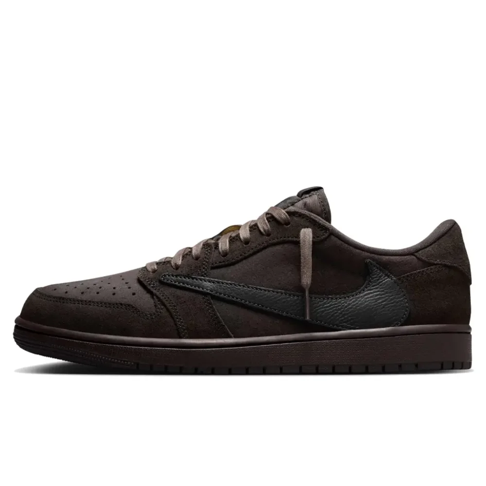 Travis Scott x Air Jordan 1 Low Velvet Brown