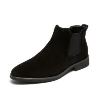 Lenato Black Chelsea Boots – Premium Men’s Boots in Rwanda | Tsapatsapa Lenato black Chelsea boots for men available in Rwanda