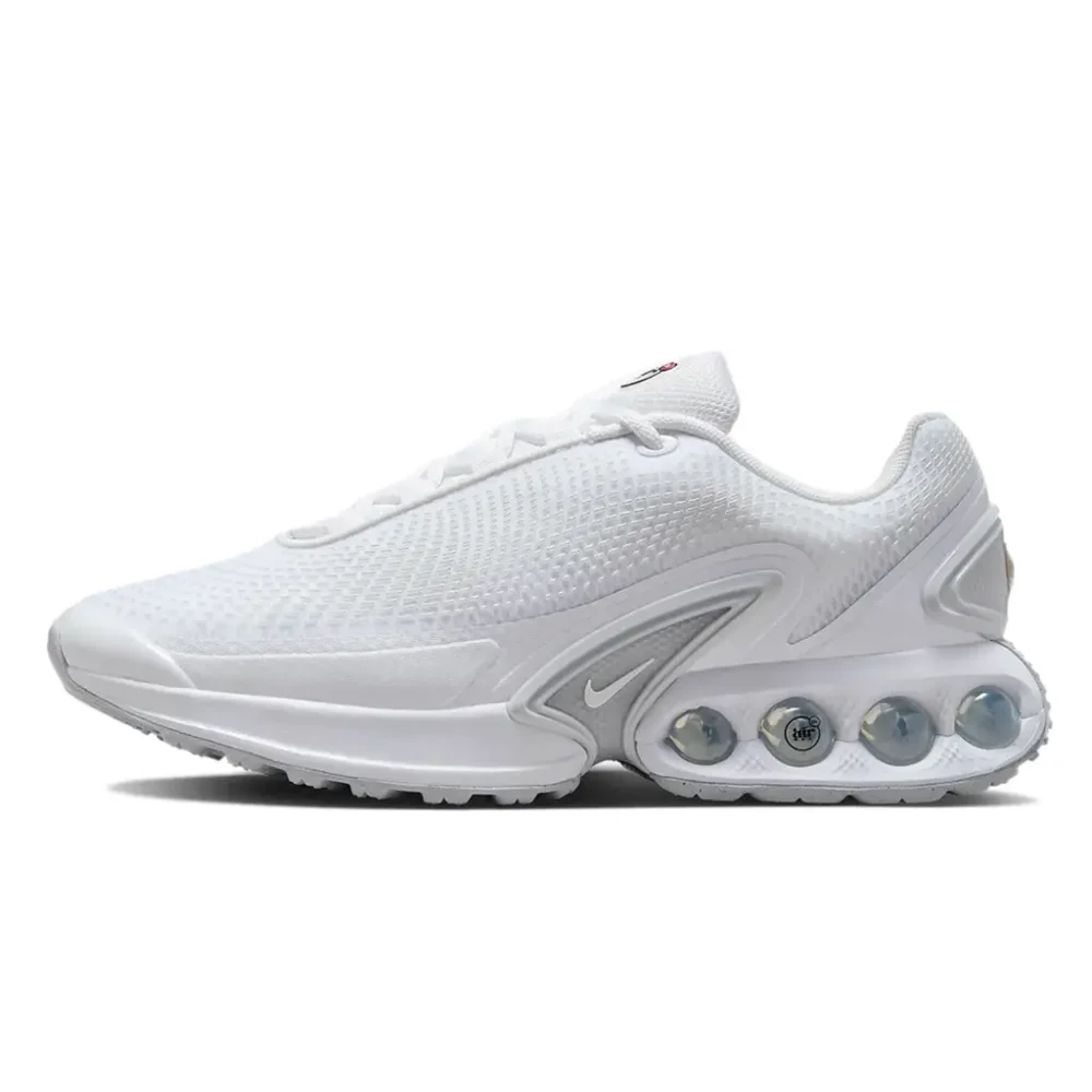 Nike Air Max Dn White Metallic Silver sneakers available in Rwanda