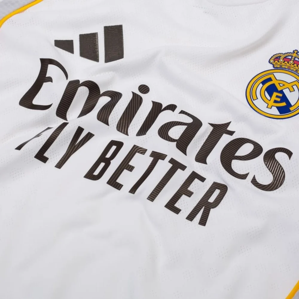 Real Madrid 25/26 Home Jersey