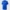 Front angled view of the official Chelsea FC 2026/27 home jersey in royal blue with polo collar, yellow lion crest, and gold Nike logo — Authentic Football Kits Rwanda.