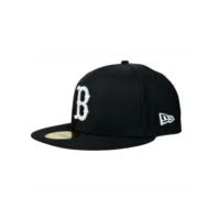 Boston Black & White Cap