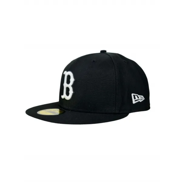 Boston Black & White Cap