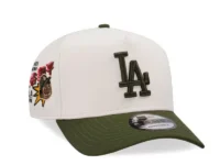 Los Angeles Dodgers Olive White Cap