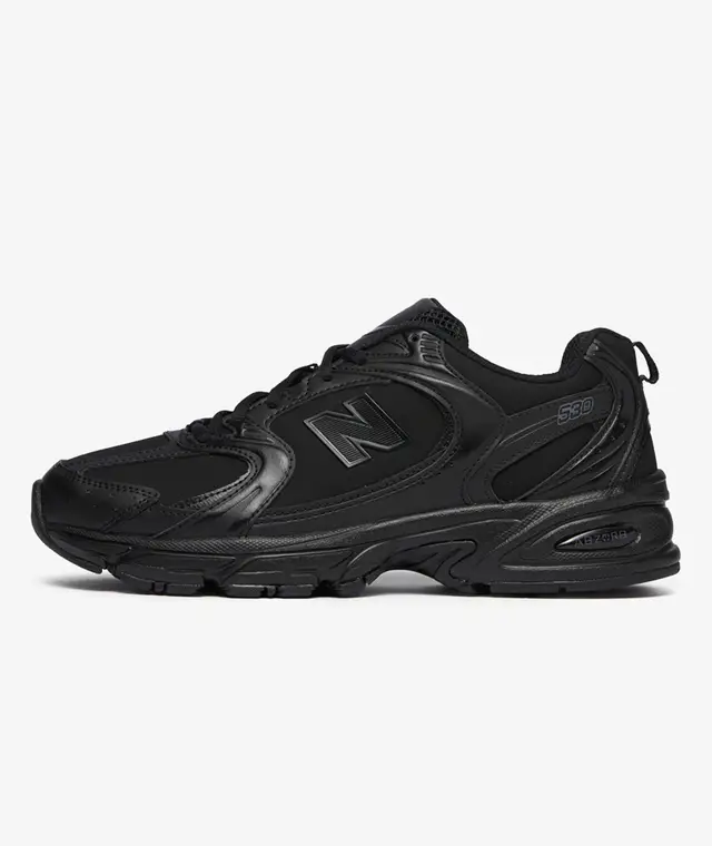 New Balance 530 Black lifestyle sneaker available in Rwanda