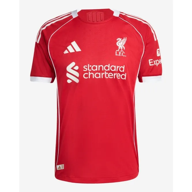 Liverpool Home Jersey 2025/26 Official Nike Kit