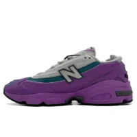 32609 New Balance 1000 Silver Purple retro Y2K running sneaker