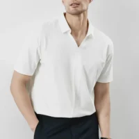 3b Men’s Tongyang Ice Silk Adhesive Polo Shirt – short sleeve breathable top