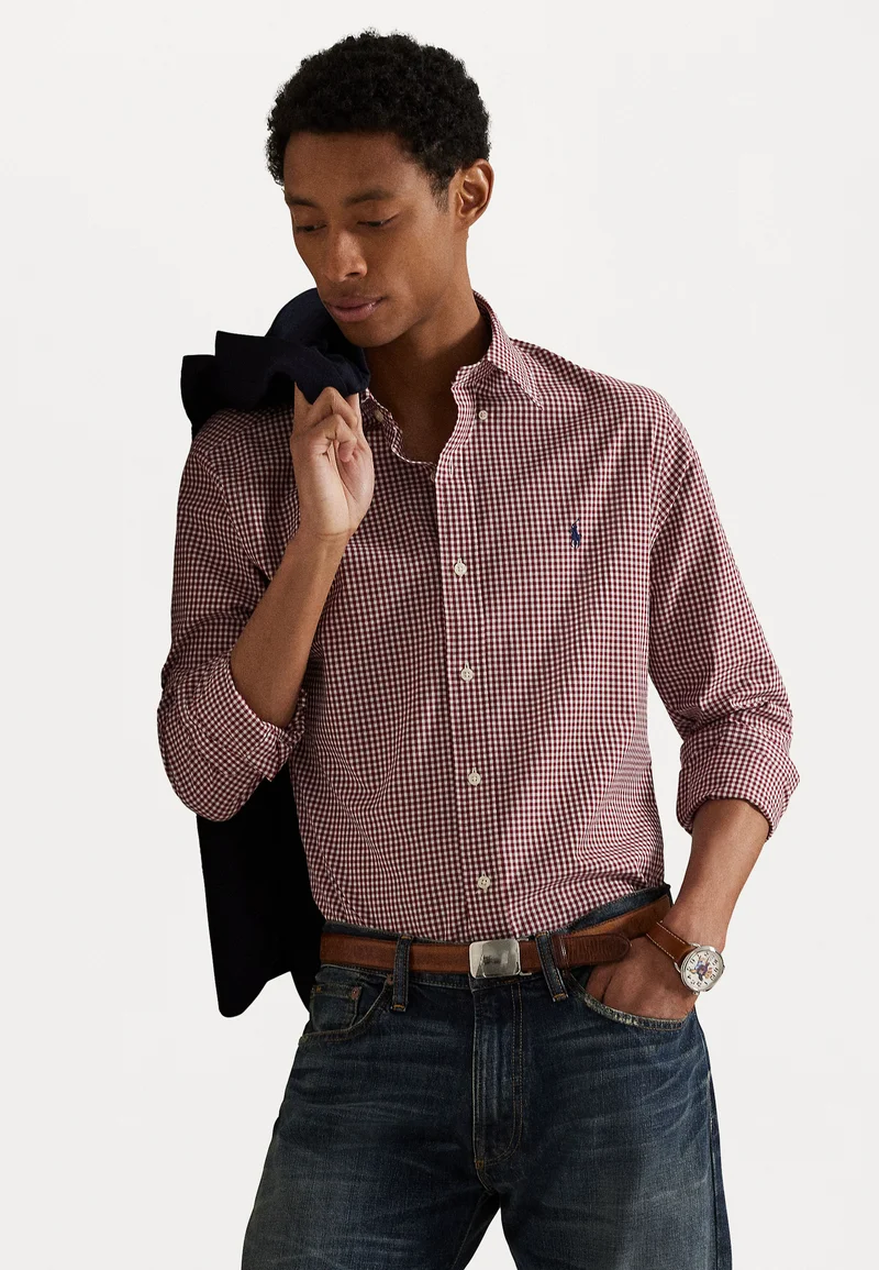 Polo Ralph Lauren Gingham Stretch Poplin Shirt