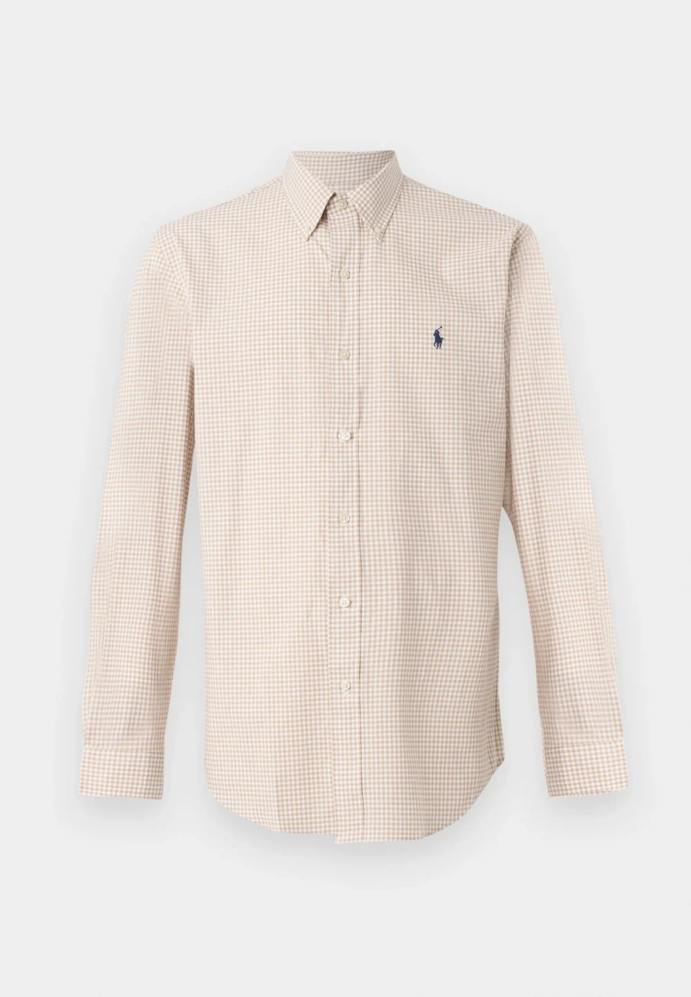 Polo Ralph Lauren men's button-down gingham check pattern shirt – classic casual wear