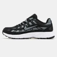 krosivky-nike-p-6000-black-grey-white-11523645226476 Nike P-6000 retro running sneakers in mesh and leather overlays