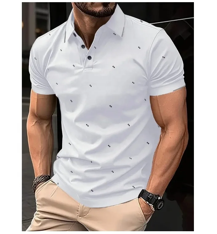 Summer New Casual Sleeve Polo Shirt
