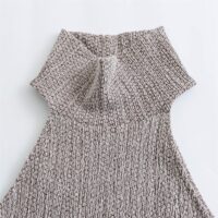 Women New Fashion 2 Piece Suits | Knitting Vest Top + Female Draw String Straight High Street Long Pants