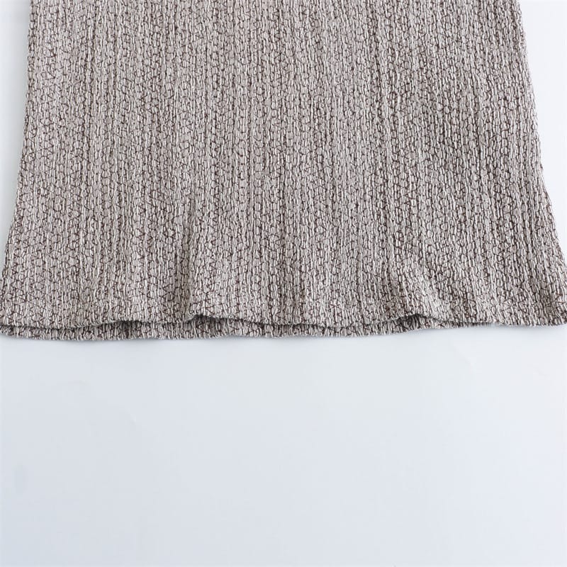 Women New Fashion 2 Piece Suits | Knitting Vest Top + Female Draw String Straight High Street Long Pants