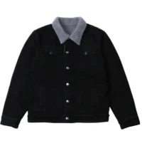 variant-image-color-black-3 Men's Denim Jacket – Classic Casual Outerwear for Men