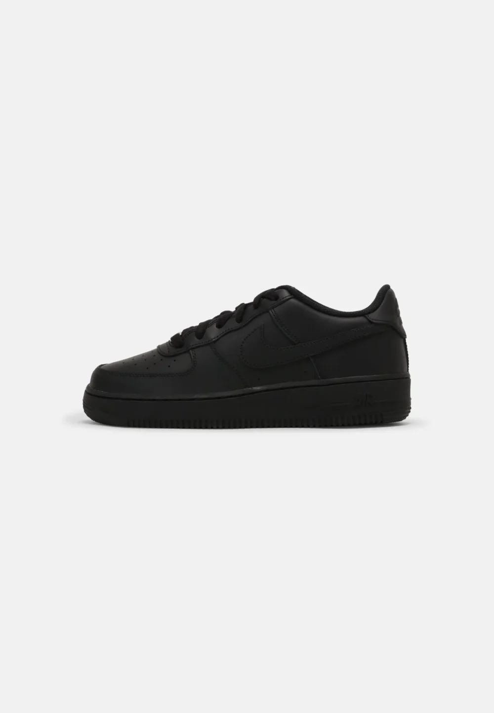 b329baf72c9f406786e20a9140e86995 Nike Air Force 1 Black – All-Black Leather Sneakers