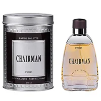 Chairman Paris Eau de Toilette 100ml for men bottle and metal box packaging