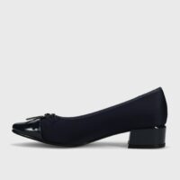 Three Show Classic Bow Patent Pumps