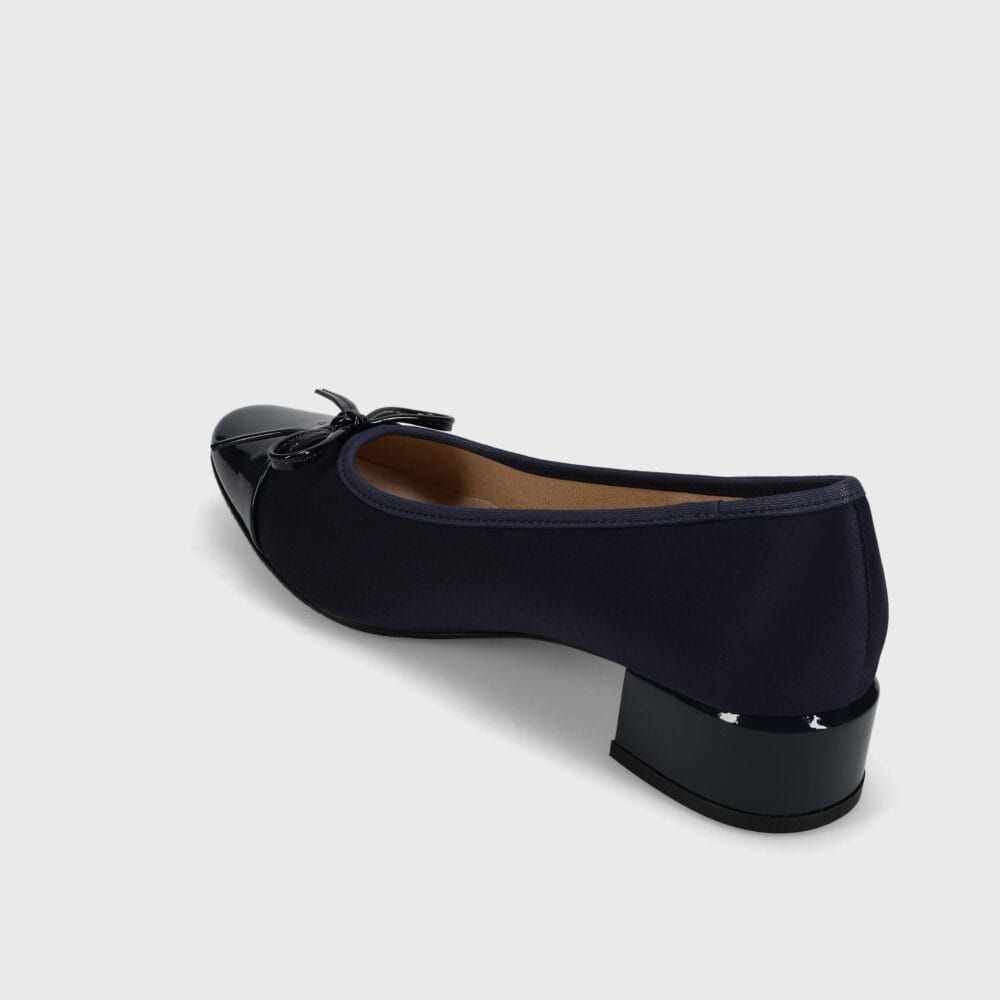 Three Show Classic Bow Patent Pumps
