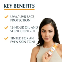 Eucerin Sun Oil Control Tinted Gel-Cream SPF 50+ Light 50ml