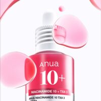 Anua Niacinamide 10% and TXA 4% Serum 30ml bottle for dark spot correction at tsapa.rw