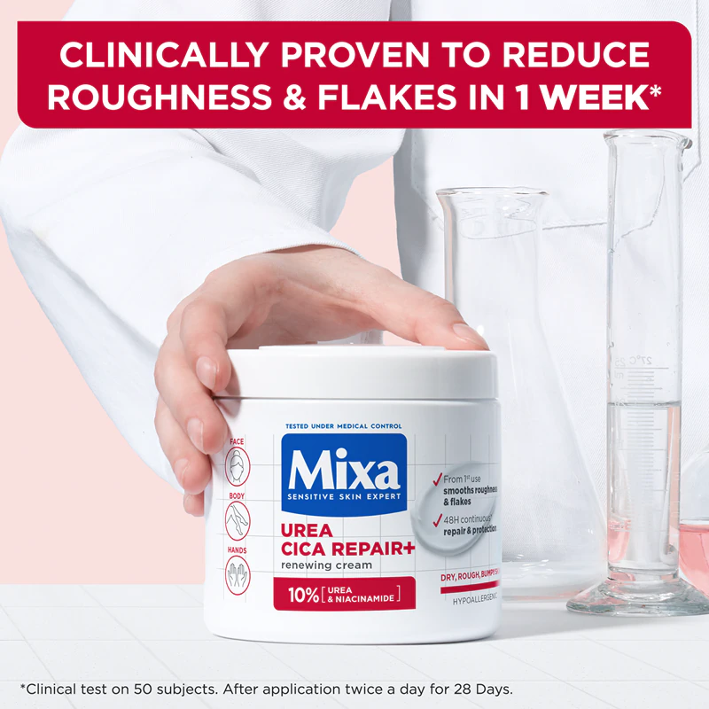 Mixa Urea Cica Repair+ Renewing Cream 400ml