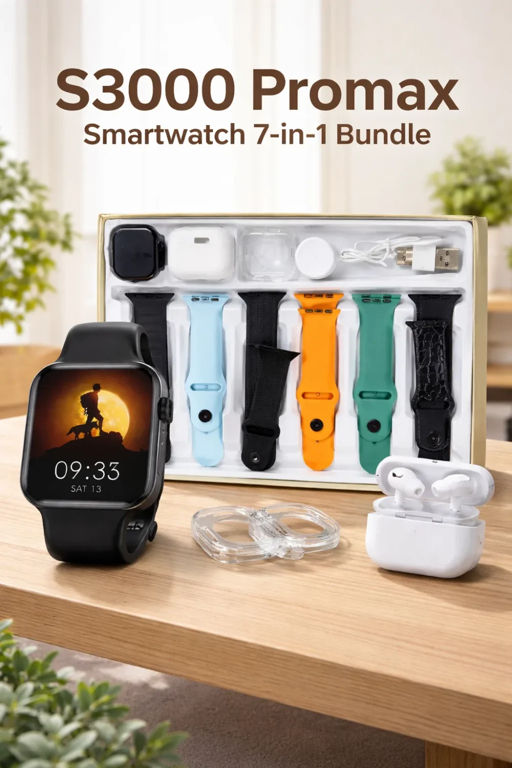 S8 Ultra Max Smartwatch Bundle