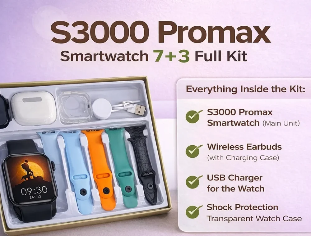 S8 Ultra Max Smartwatch Bundle