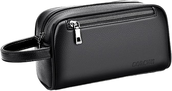 Men's Handbag Zipper Handbag Casual Multi Brown With Lock ...