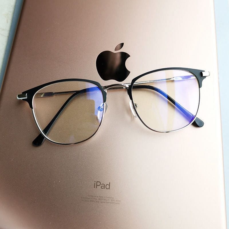 Anti-Blue Light Clubmaster Glasses