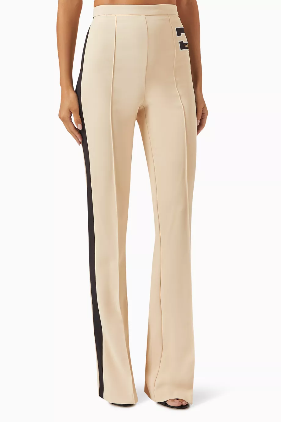 217357530_lbe_in Luxury Tailored Blazer & Flare Trousers Suit Set