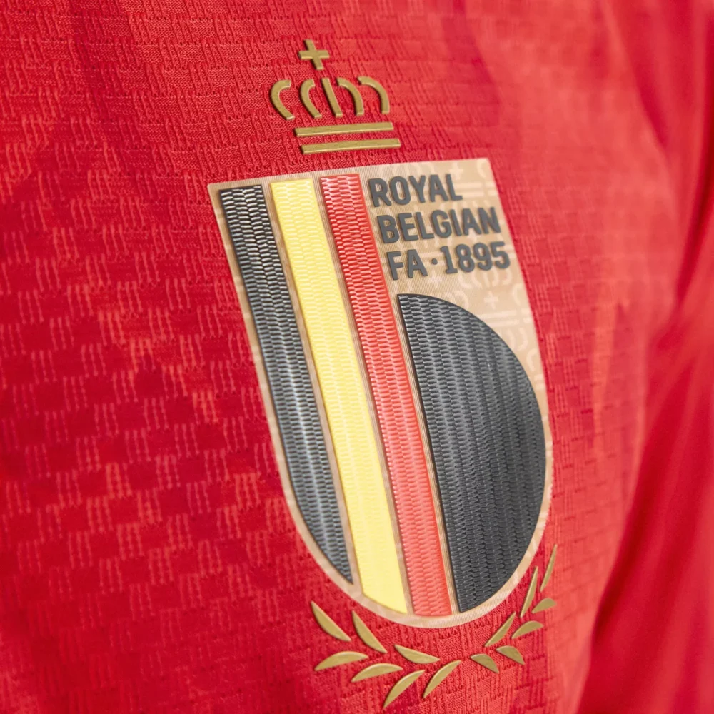 Belgium_26_Home_Authentic_Jersey_Red_JM8378_HM7 Belgium Home Football Jersey