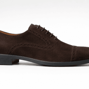 Brown Suede Oxford Shoes for Men