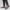 Grey Leather Loafers Apron-Toe Moccasin  for Men