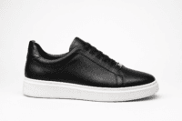 High Grade Tan Black Leather