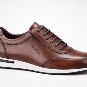 Berluti brown leather sneakers for men in Rwanda