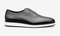 Berluti black textured leather platform Derby shoes for men in Rwanda