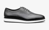 Berluti black textured leather platform Derby shoes for men in Rwanda