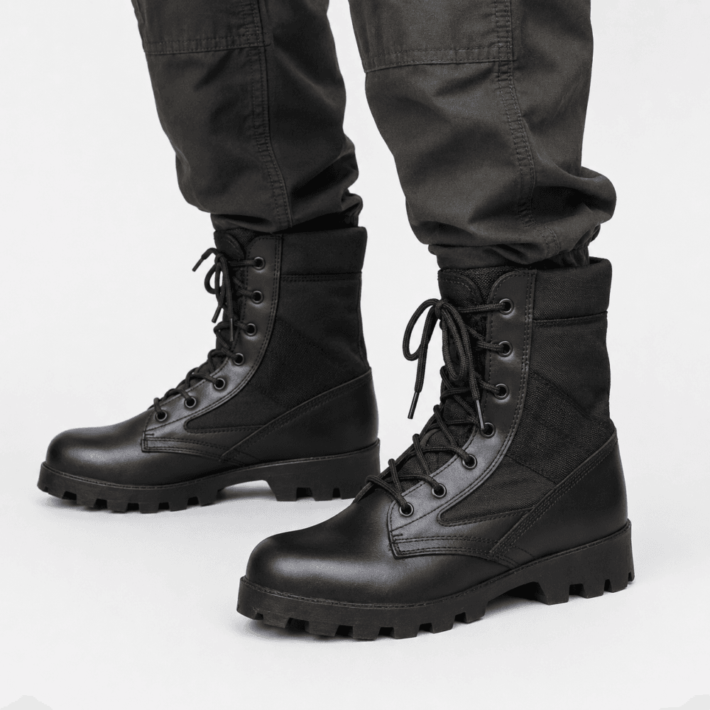 c46fc973-da96-4ff9-94b2-48d9a7c0e6f0 Tactical Combat Boots - Triple Black