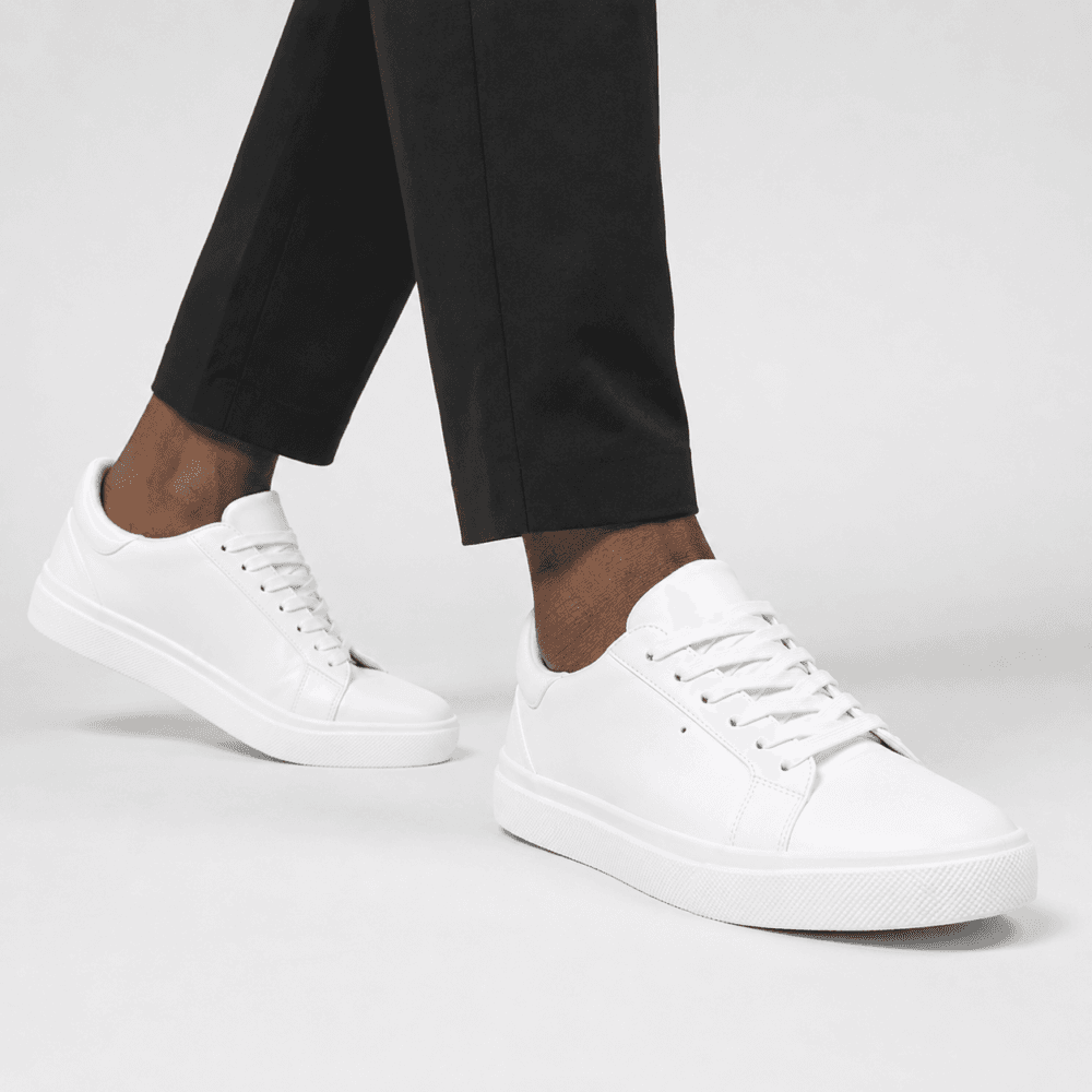 White Zara Minimalist Low