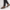 Taupe Perforated Suede Moccasin Loafers for Men