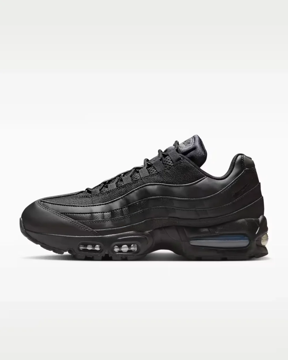NIKE+AIR+MAX+95+BIG+BUBBLE Nike Air Max 95 Triple Black