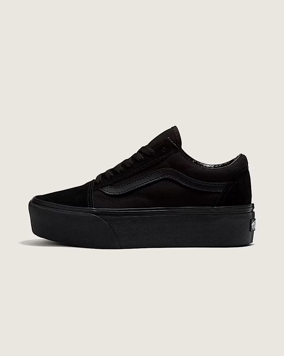 Old-Skool-Platform-Shoe-VANS-SuedeCanvas-BlackBlack-HERO Vans Old Skool Platform Black