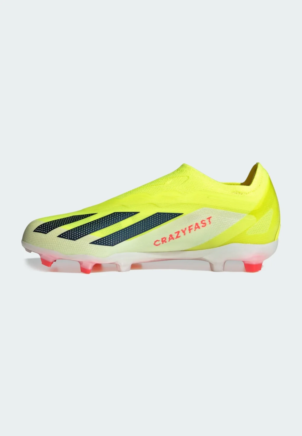 7f55005470654defbad1755a11d10bca adidas X Crazyfast.1 Laceless FG Solar Yellow