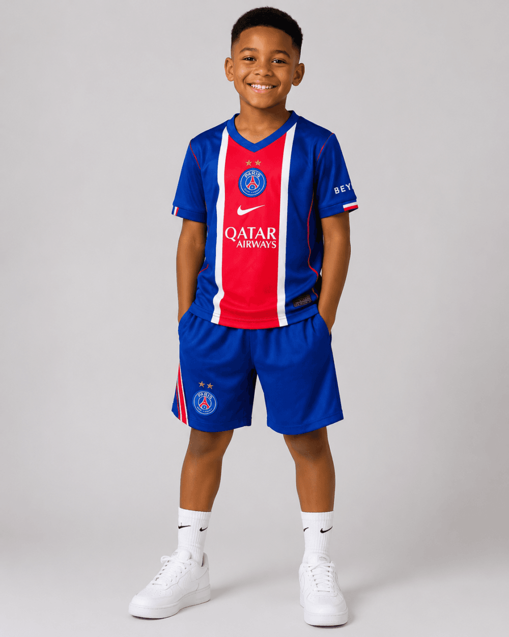 PSG 2026/27 Kids Home Jersey