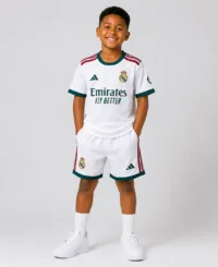 ChatGPT Image Sep 15, 2026, 01_14_25 PM kid's Real Madrid home jerseys